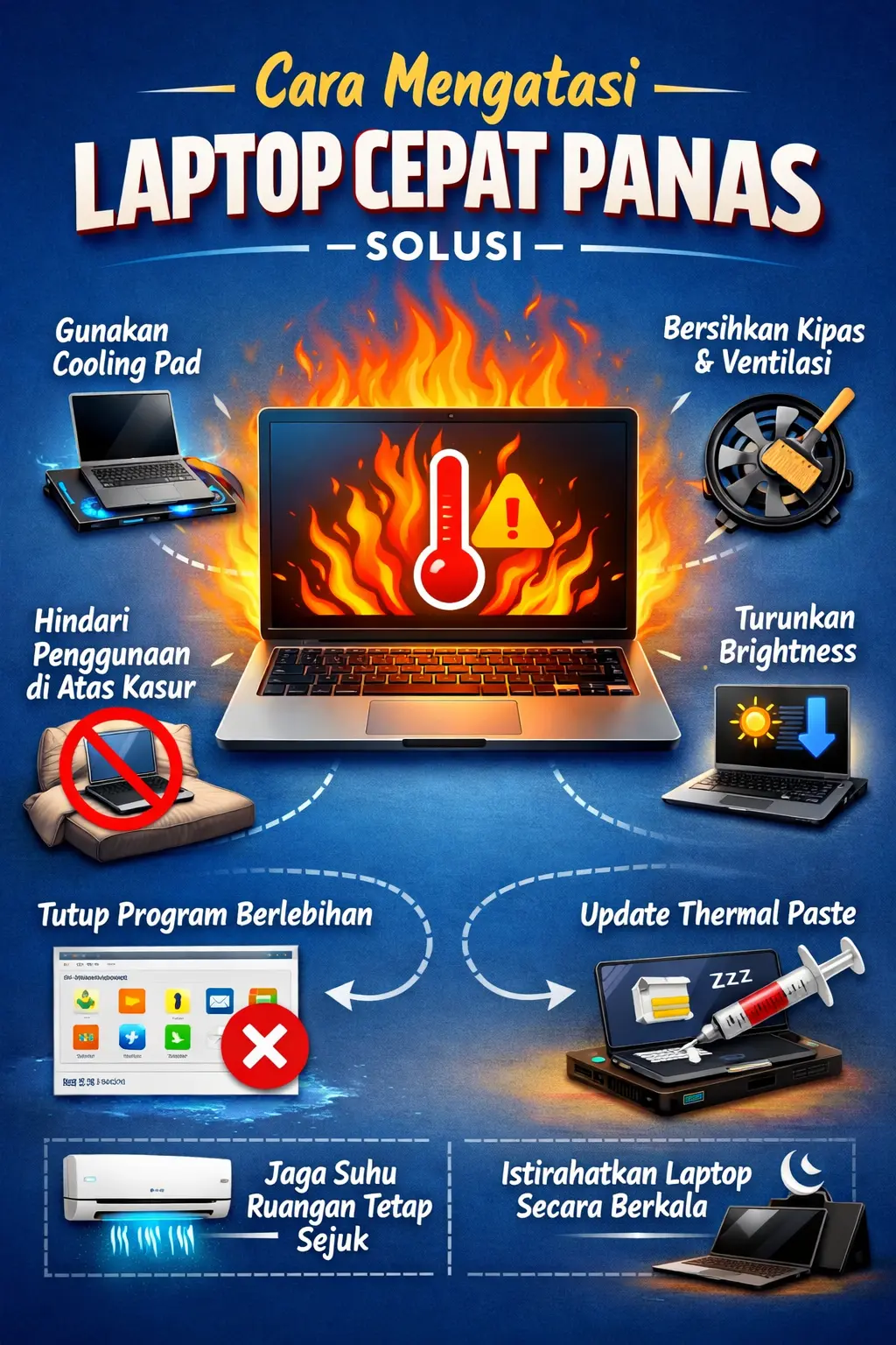 How to Fix an Overheating Laptop — Without Replacing the Motherboard